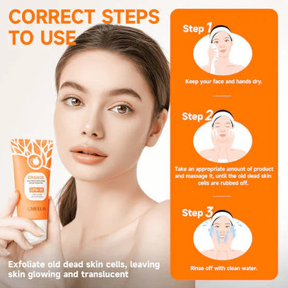 Orange Exfoliating gel | Amazing results Men & Women