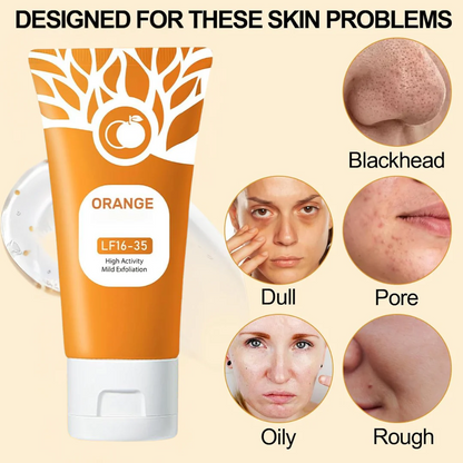 Orange Exfoliating gel | Amazing results Men & Women